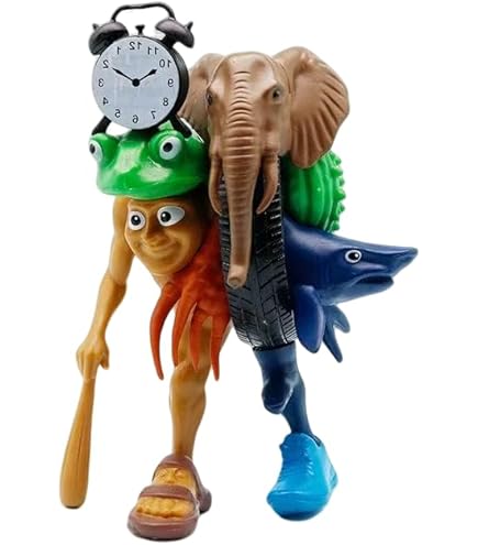 Amazon.co.jp: [1個]イタリアン ブレインロット フィギュア 高さ18cm